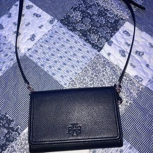 Tory Burch flat crossbody wallet